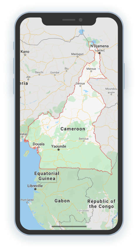 Cameroon Map